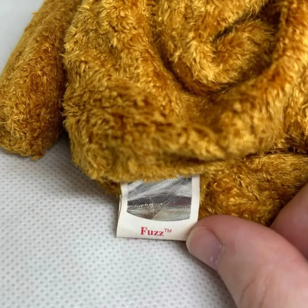 TY BEANIE BABIES FUZZ the BEAR DOB: 7/23/1998 Plush Stuffed Animal